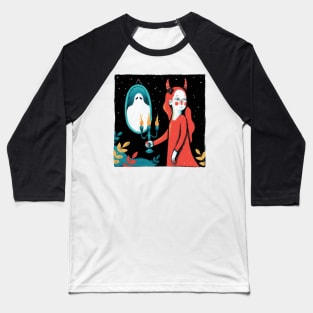 ghost mirror Baseball T-Shirt